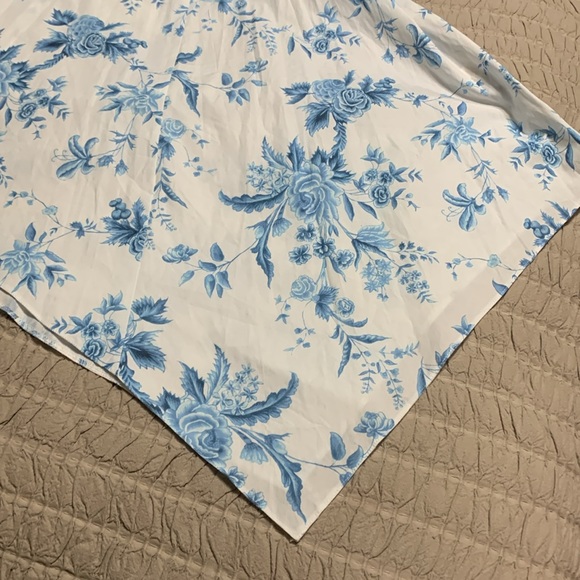 Closet Women’s Fairy Core Handkerchief Point Hem SZ 10 Dress Floral Blue/White - Picture 16 of 16